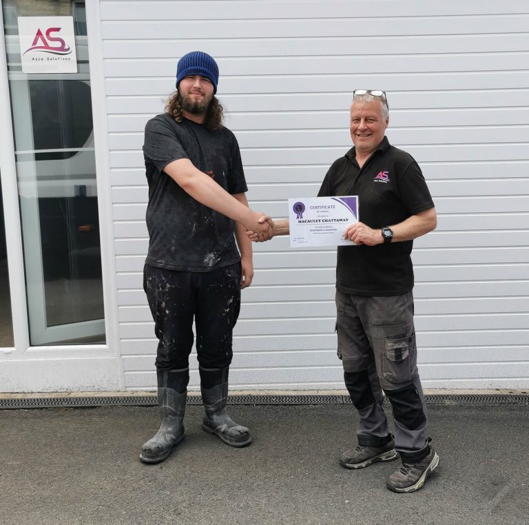 Congratulations to Macauley Chattaway of Jubilee Motors Shipley, on completion of our Smart Repair training course. click to check out his review